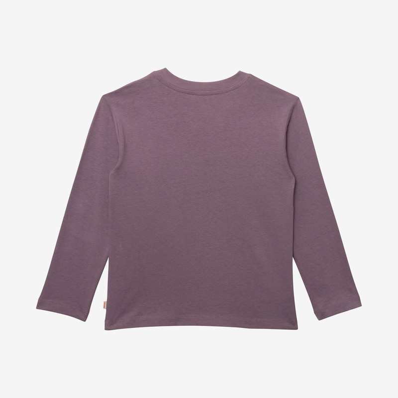 T-shirt garçon arc-en-ciel violet en coton recyclé Catimini