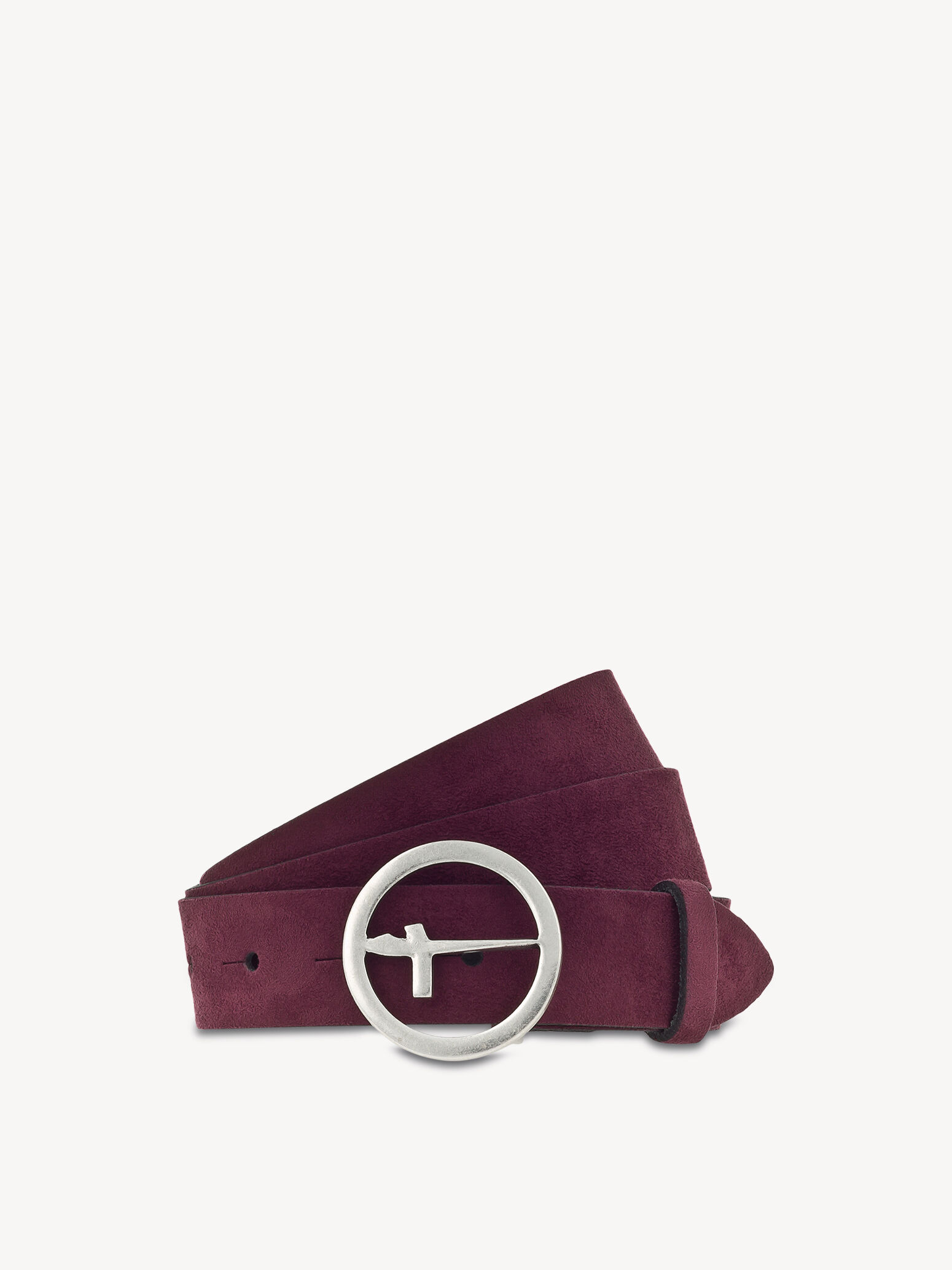Ceinture en cuir - rouge