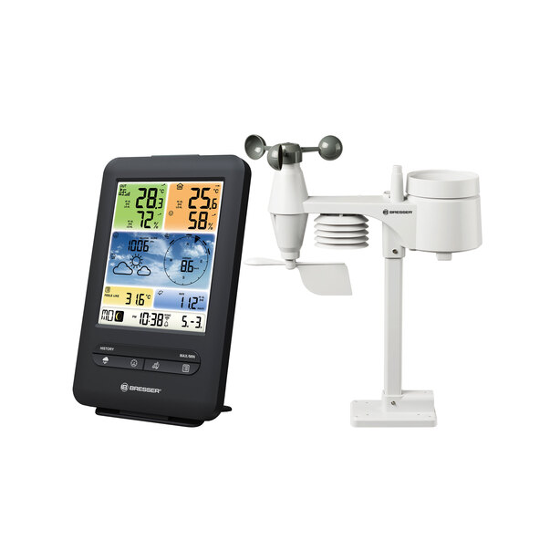 5-in-1 WLAN-Farb-Wettercenter, vertikal