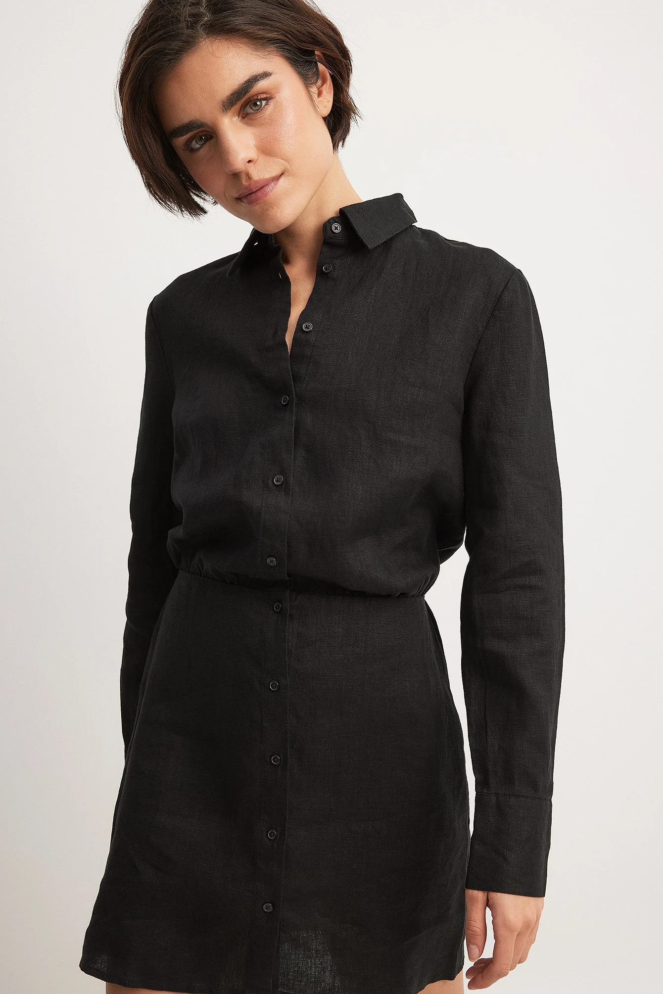 Hemdkleid aus Leinen