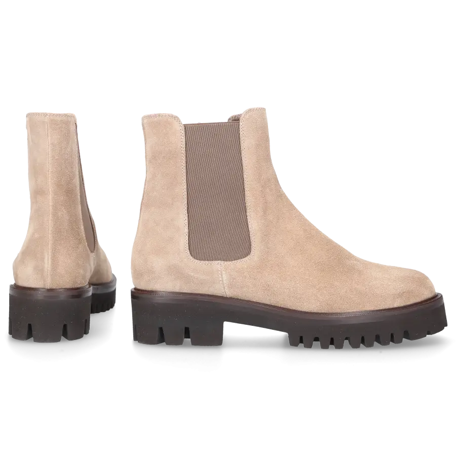 Truman's - Chelsea Boots 9462 Veloursleder - grau