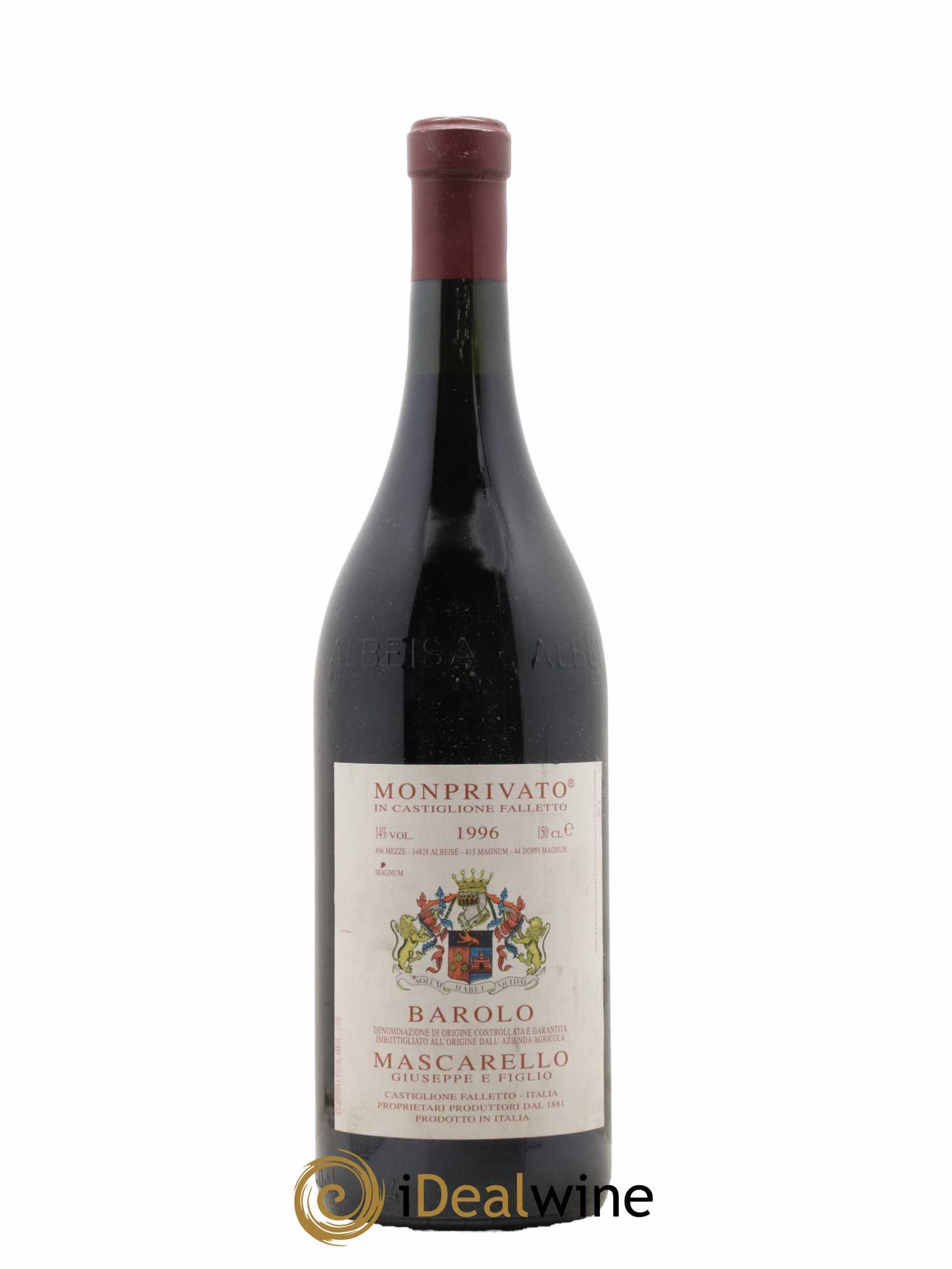 Barolo DOCG Monprivato Giuseppe Mascarello  1996 - Lot de 1 Magnum