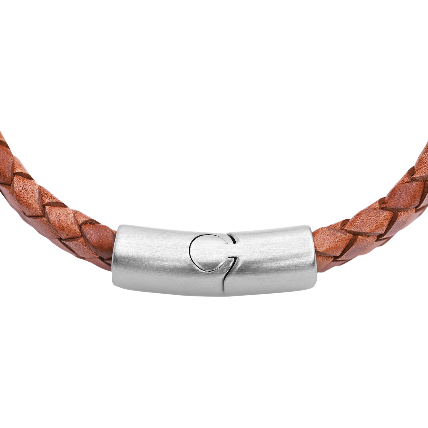 Bratara din piele Heideman Mika cognac