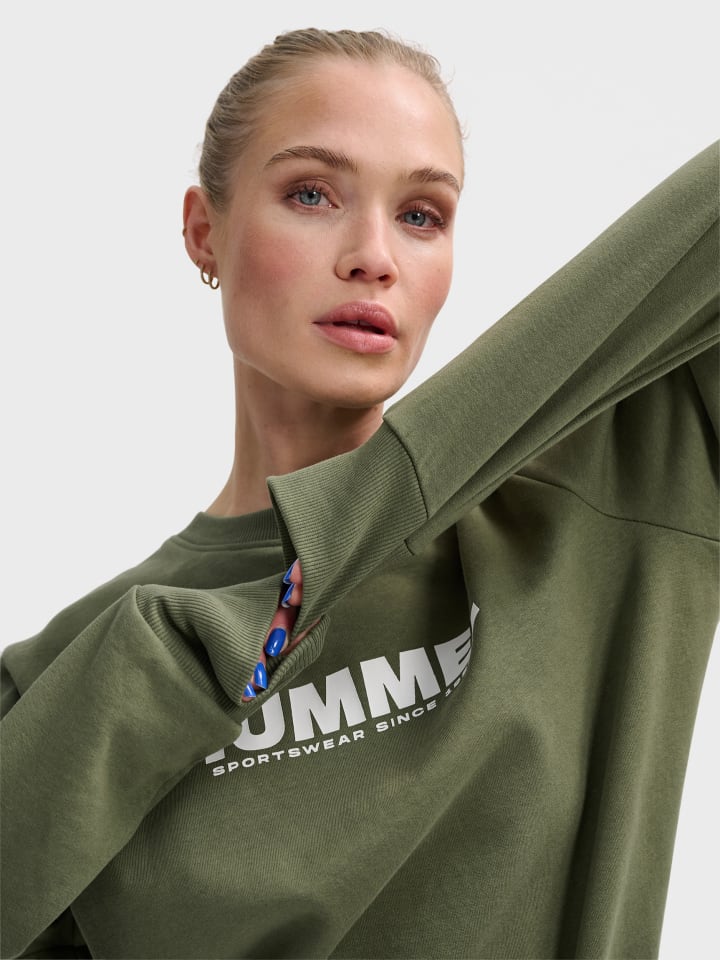 Hummel Hummel Sweatshirt Hmllegacy Erwachsene in DEEP LICHEN GREEN günstig kaufen S