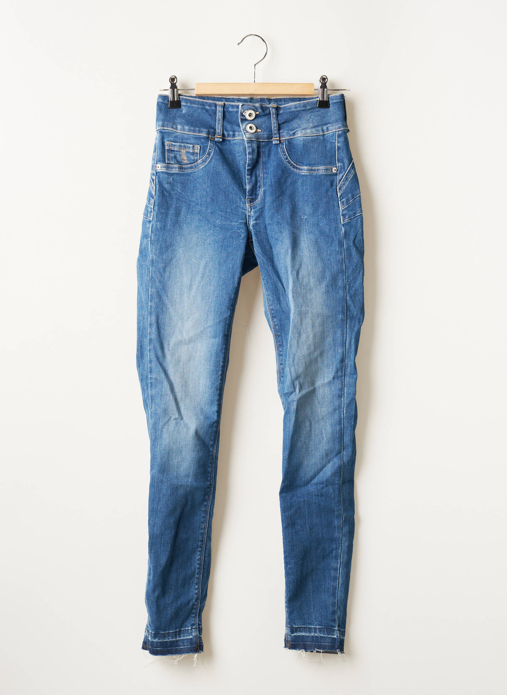 One Size Filts All Jeans Skinny Femme couleur bleu