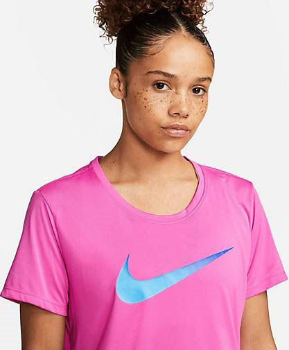 Nike Performance Damen Sportshirt ONE DRI-FIT SWOOSH SS