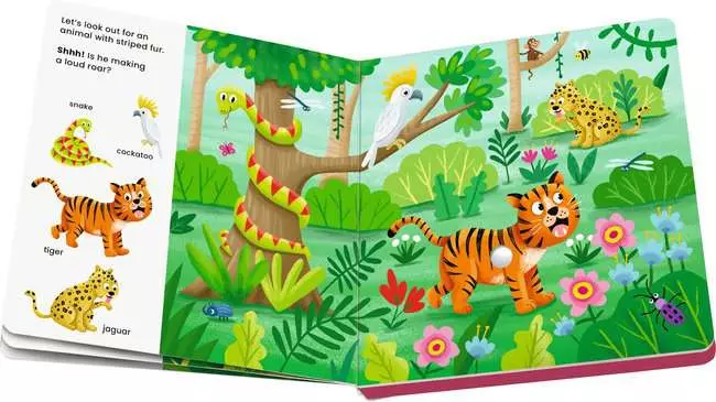 Play+ Shh…Who's there? Jungle Animals