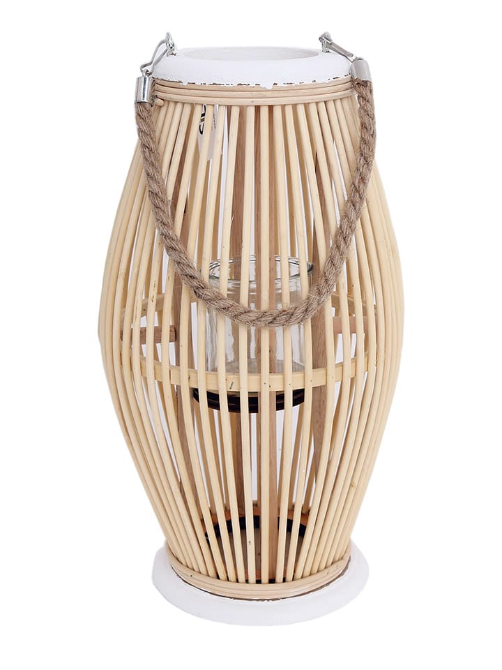 SiL Interiors Laterne in Hellbraun - (H)38 cm günstig kaufen onesize