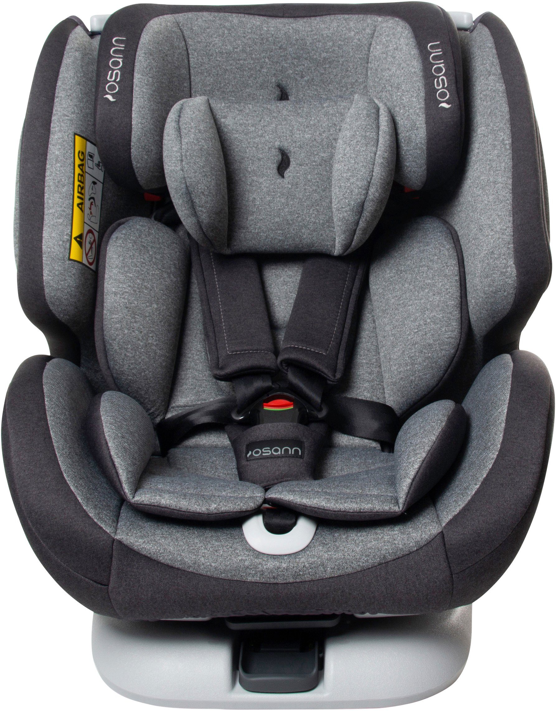 Osann Autokindersitz ONE360° Universe Grey, bis: 36 kg, (1-tlg), ab 3 bis ca. 12 Jahren