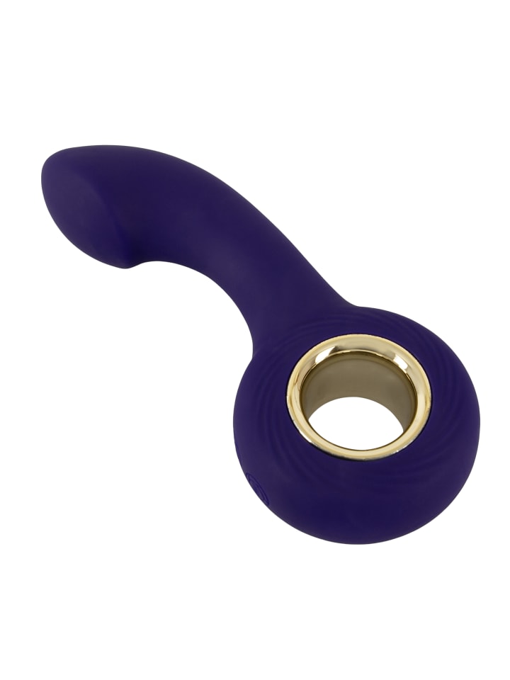 Sweet Smile Vibrator Vibrating G-&P-Spot Massager in lila günstig kaufen 13,5 cm