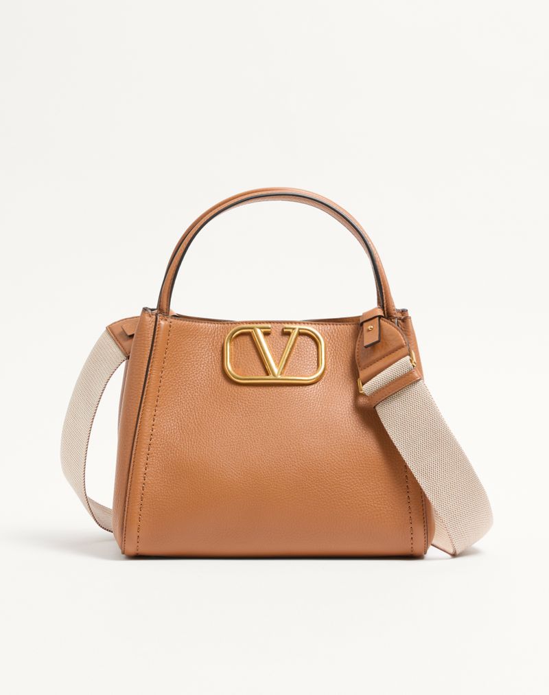 Valentino Garavani Alltime Medium Grainy Kalveskind håndtaske