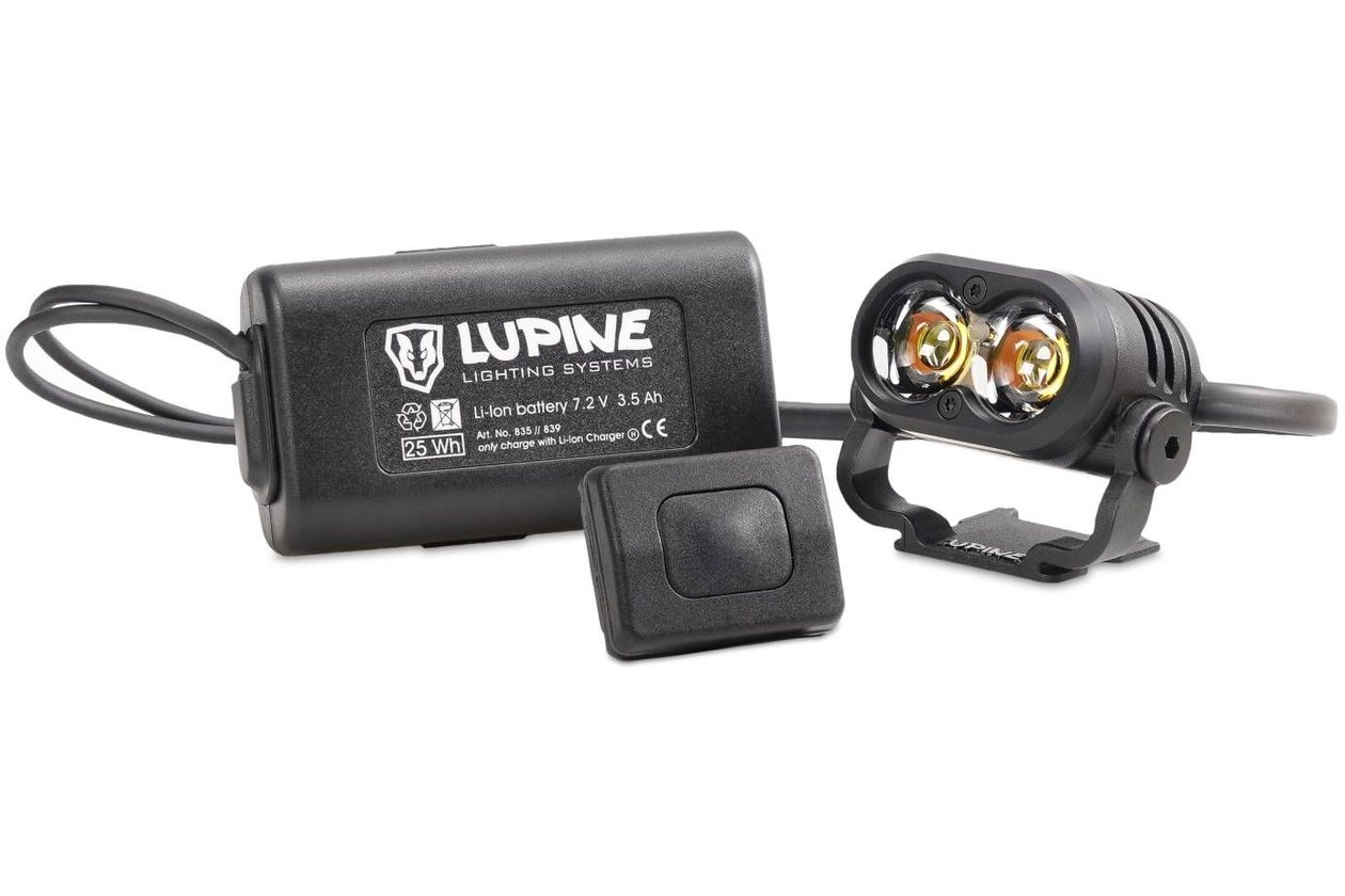 Lupine Piko R 4 Helmlampe 3.5 Ah Hardcase Akku FastClick Bluetooth