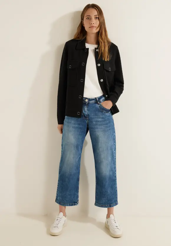 CECIL Shirtjacke mit Struktur