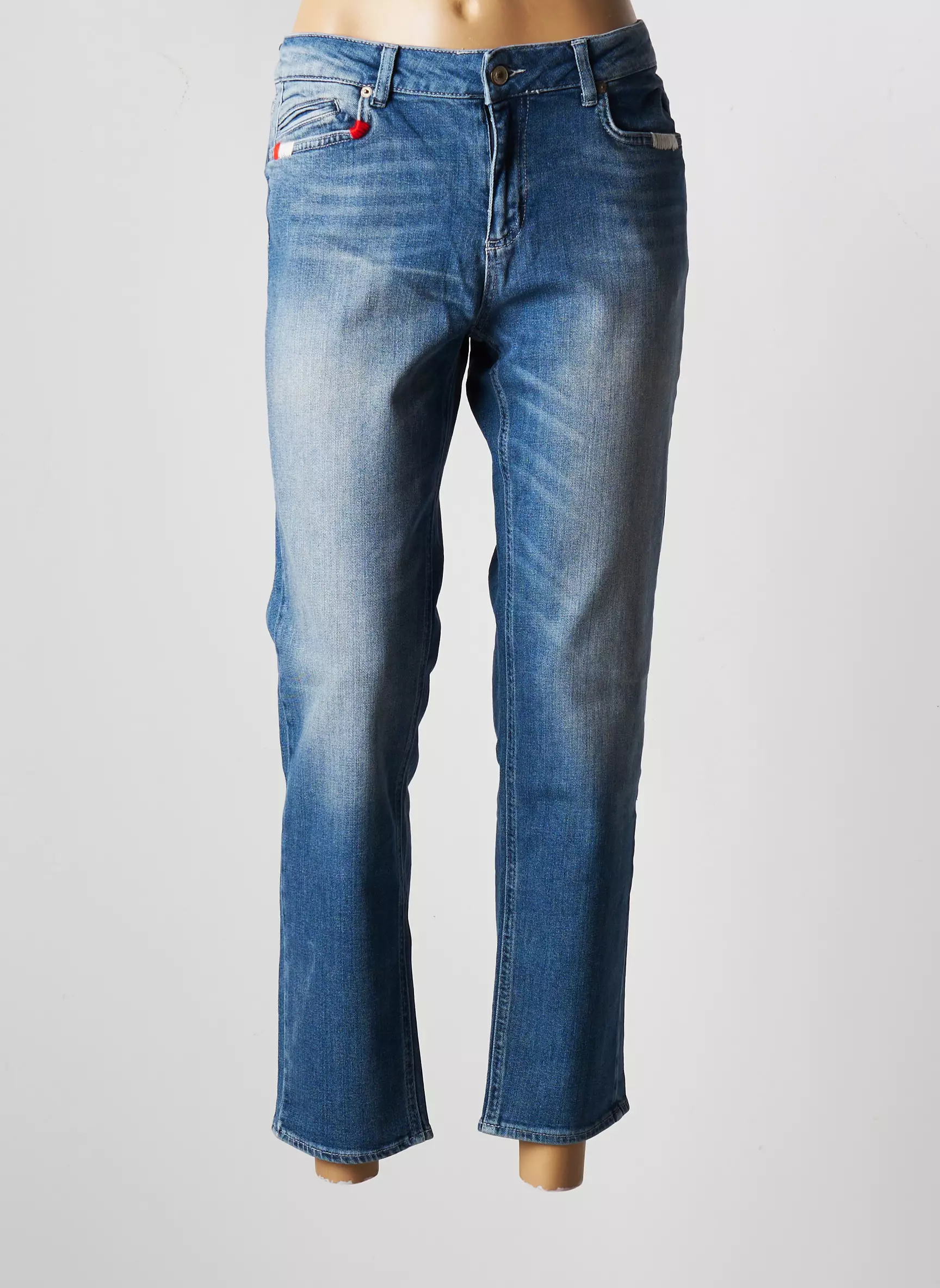 Five Jeans Boyfriend Femme couleur bleu