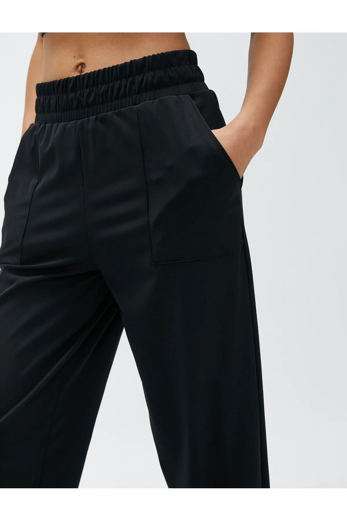 Koton  Jogger-Jogginghose mit elastischem Taschenbund