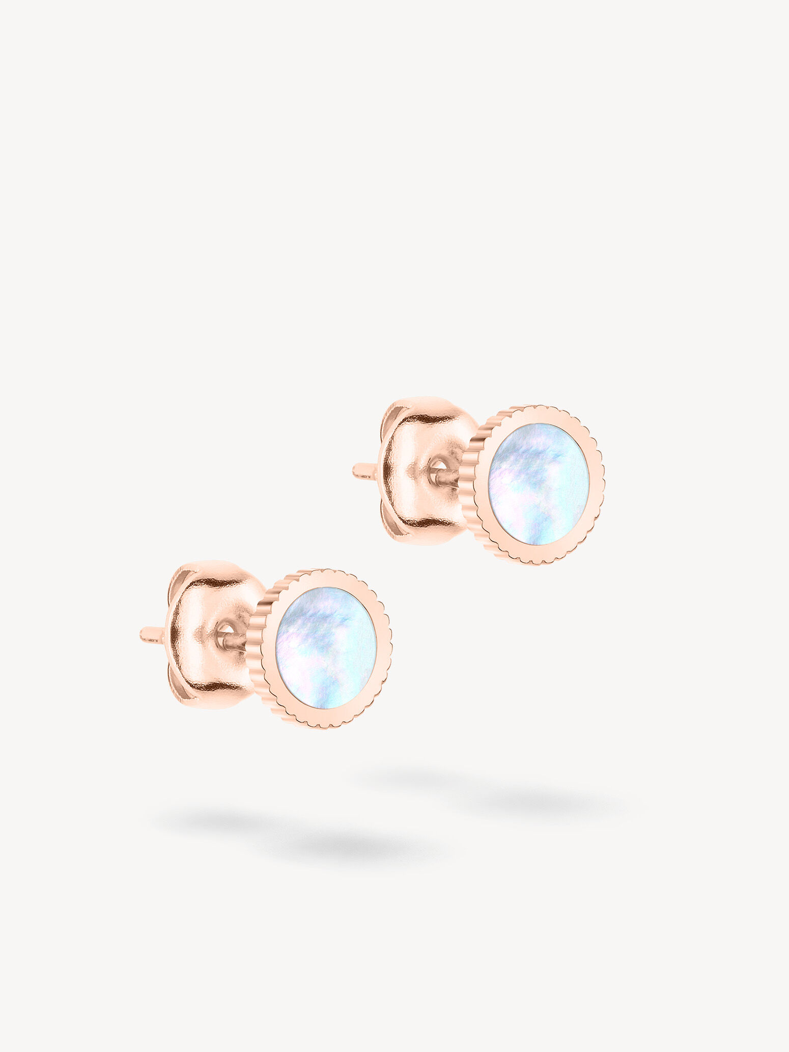 Boucles d'oreille - or rose