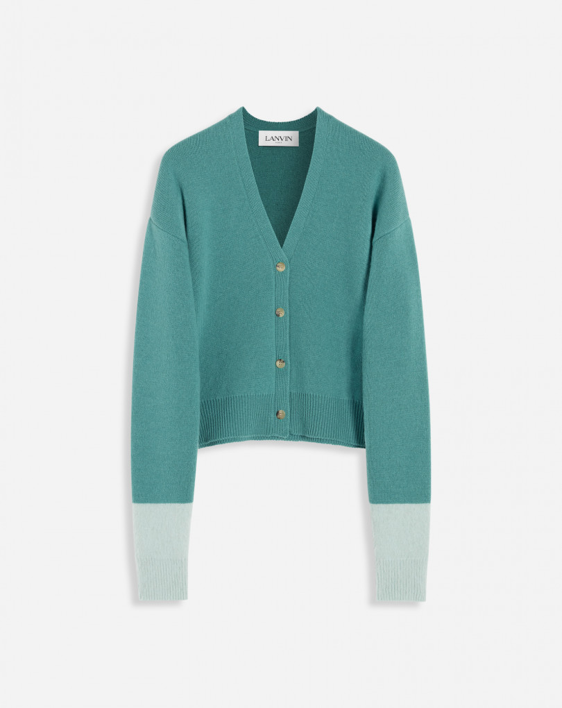 CARDIGAN LANVIN BICOLOR