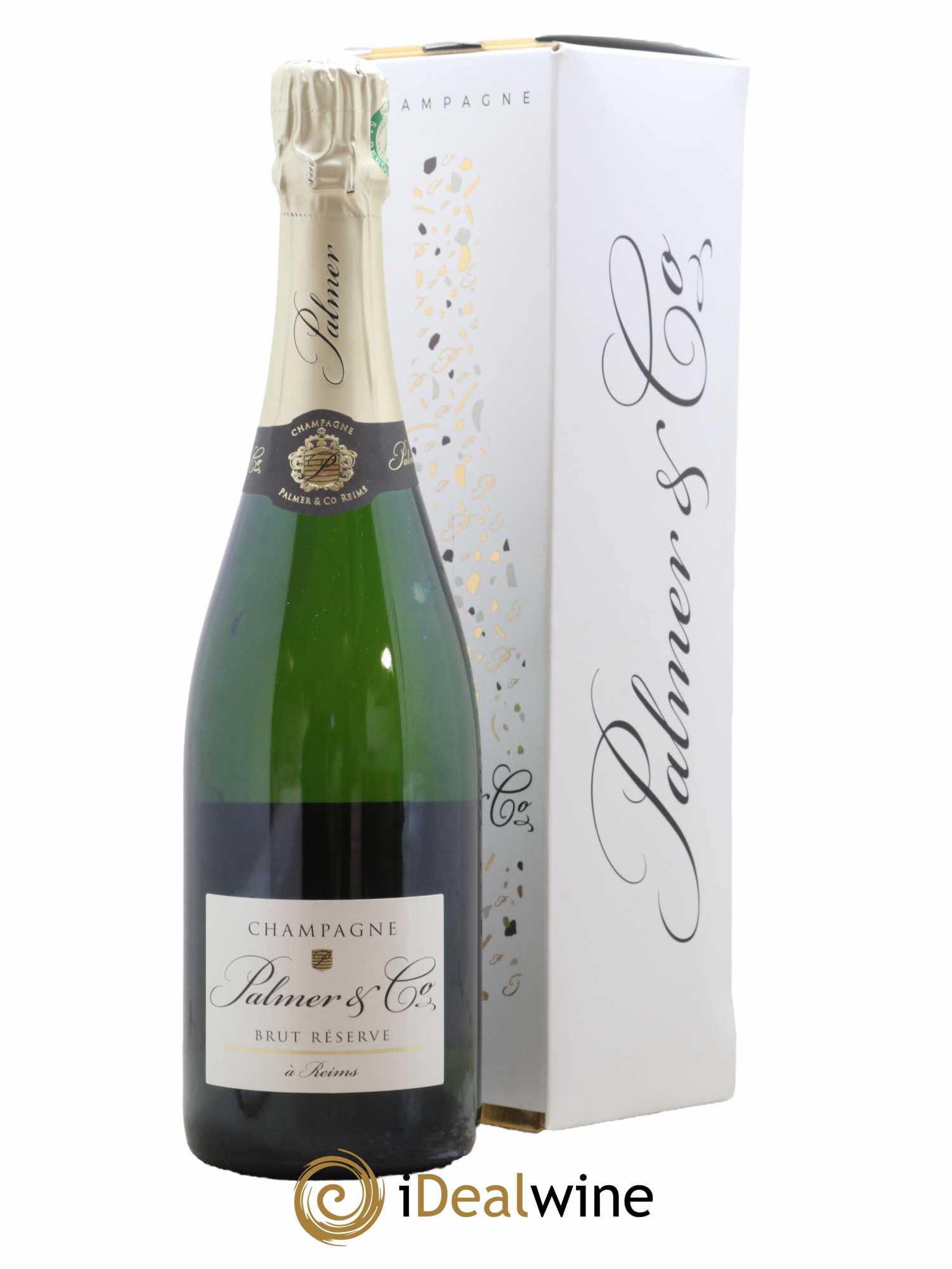 Champagne Brut Réserve Palmer & Co  - Lot de 1 Bouteille