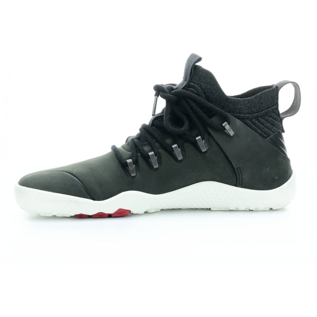 Vivobarefoot Magna Trail L FG Obsidian / White Leather Barfuß-Wanderschuhe