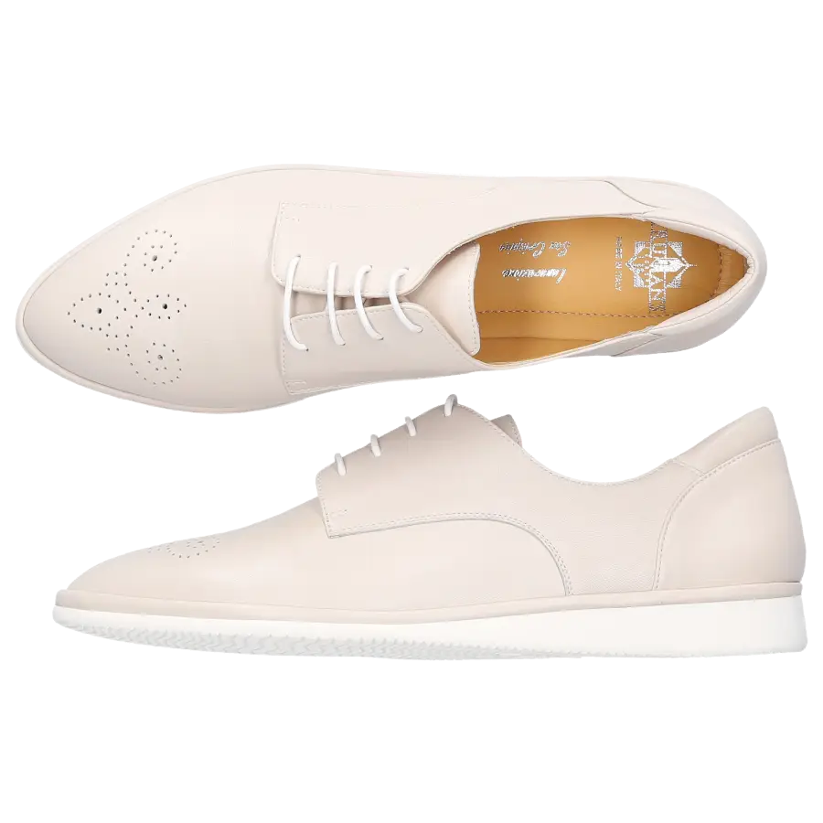Truman's - Sneaker low 9350 Nappaleder - weiß