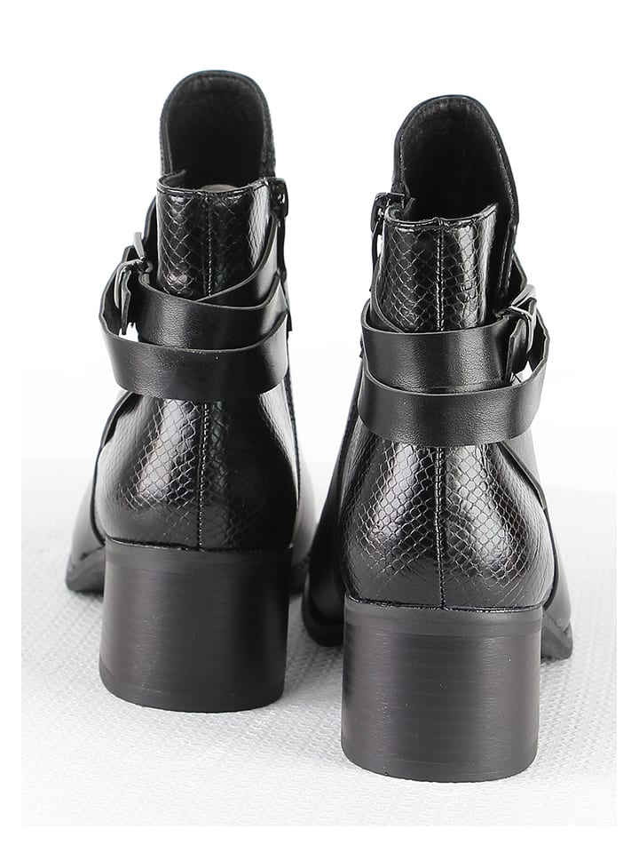Sixth Sens Stiefeletten in Schwarz günstig kaufen