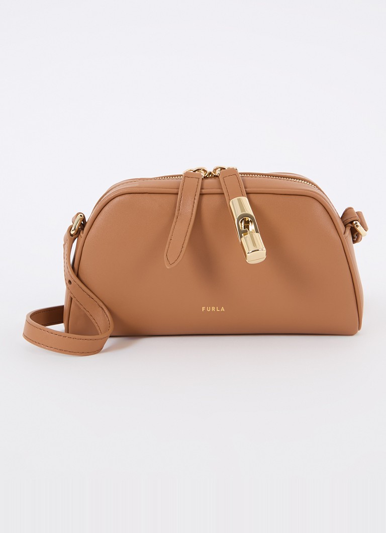 Kožená crossbody kabelka FURLA Goccia Mini
