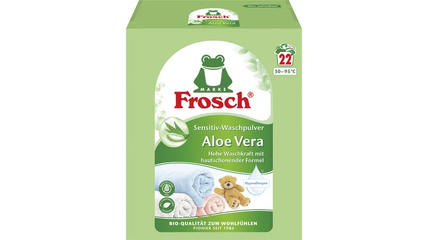 Frosch Sensitiv Waschpulver Aloe Vera 1.45 kg