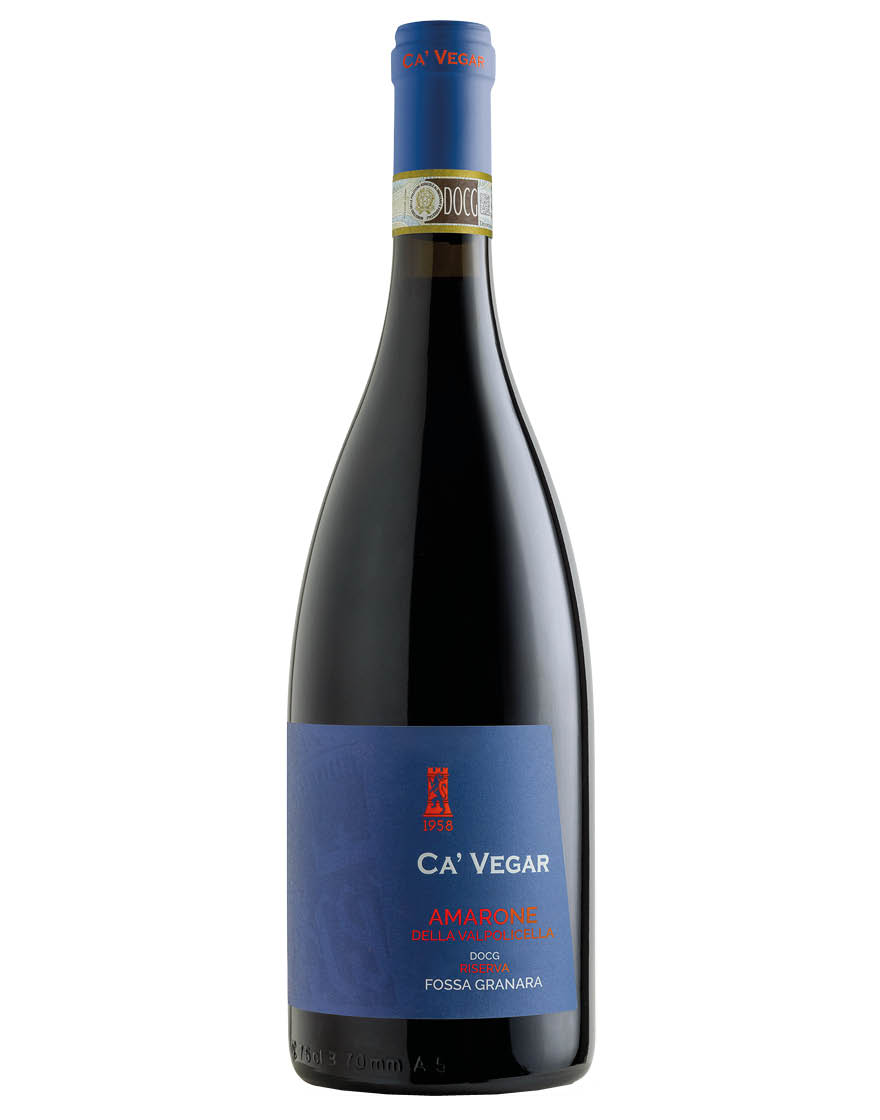 Amarone della Valpolicella DOCG Riserva Ca' Vegar Fossa Granara 2017 Cantina Castelnuovo del Garda 0,75 ℓ