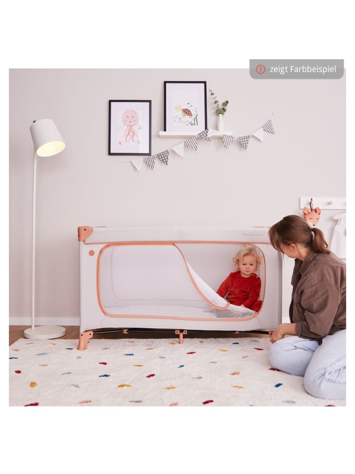 Hauck Reisebett Dream N Play Plus (mit seitlichem Einstieg) in grau,blau günstig kaufen onesize