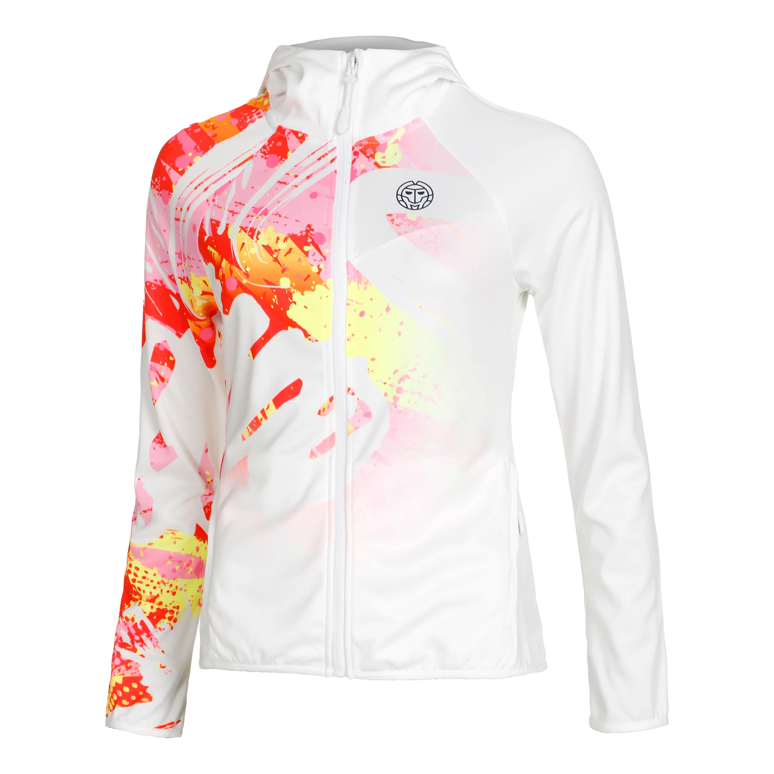 Wild Arts Trainingsjacke Damen - Weiß, Mehrfarbig