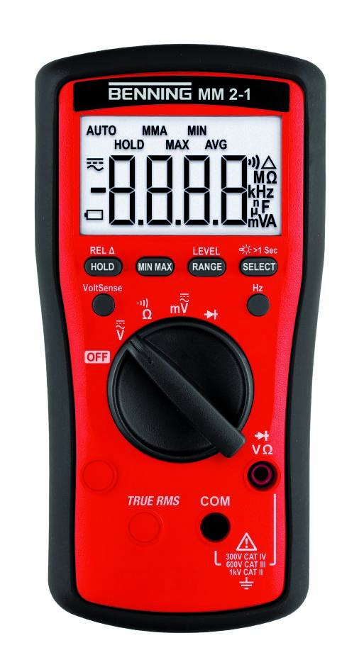 Benning 044691 MM 2-1 Multimetru digital TRUE RMS