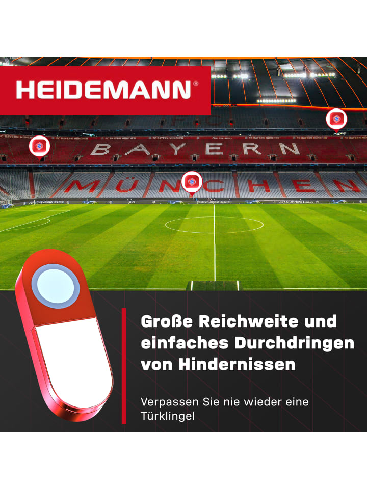 Heidemann  Heidemann Funkgong-Set Stern des Südens FC Bayern München günstig kaufen onesize