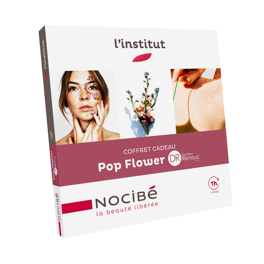 DR Renaud Coffret Institut Dr Renaud Soin Pop Flower 1h COFFRET