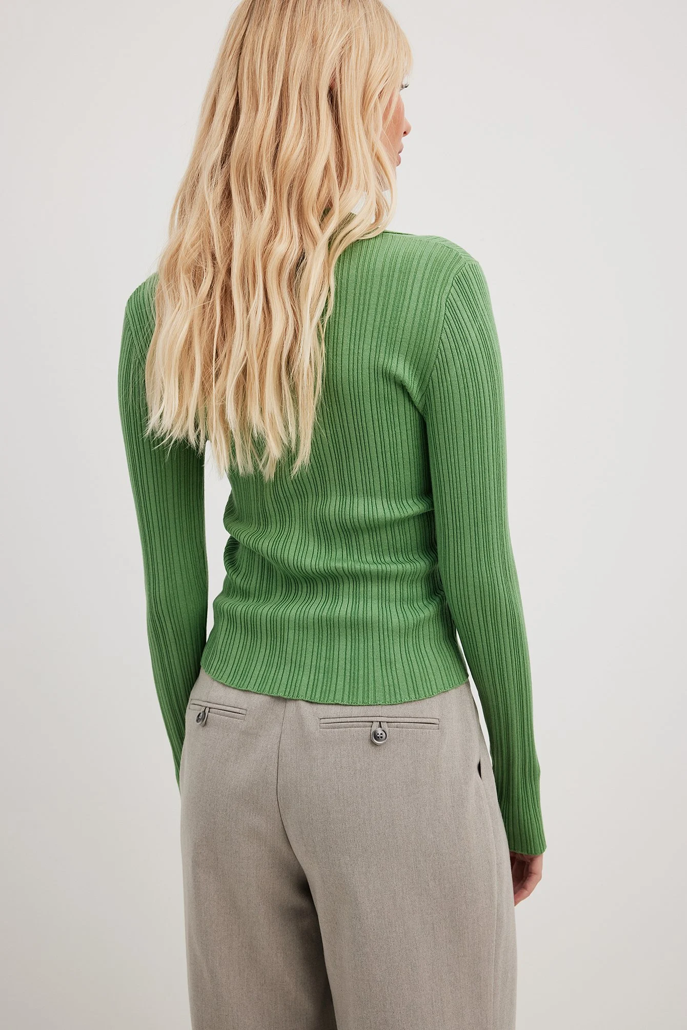 Feingestricktes Langarmshirt