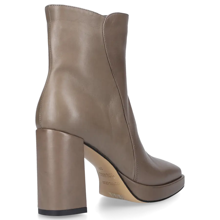Pomme D`OR - Klassische Stiefeletten 6092 Nappaleder - grau