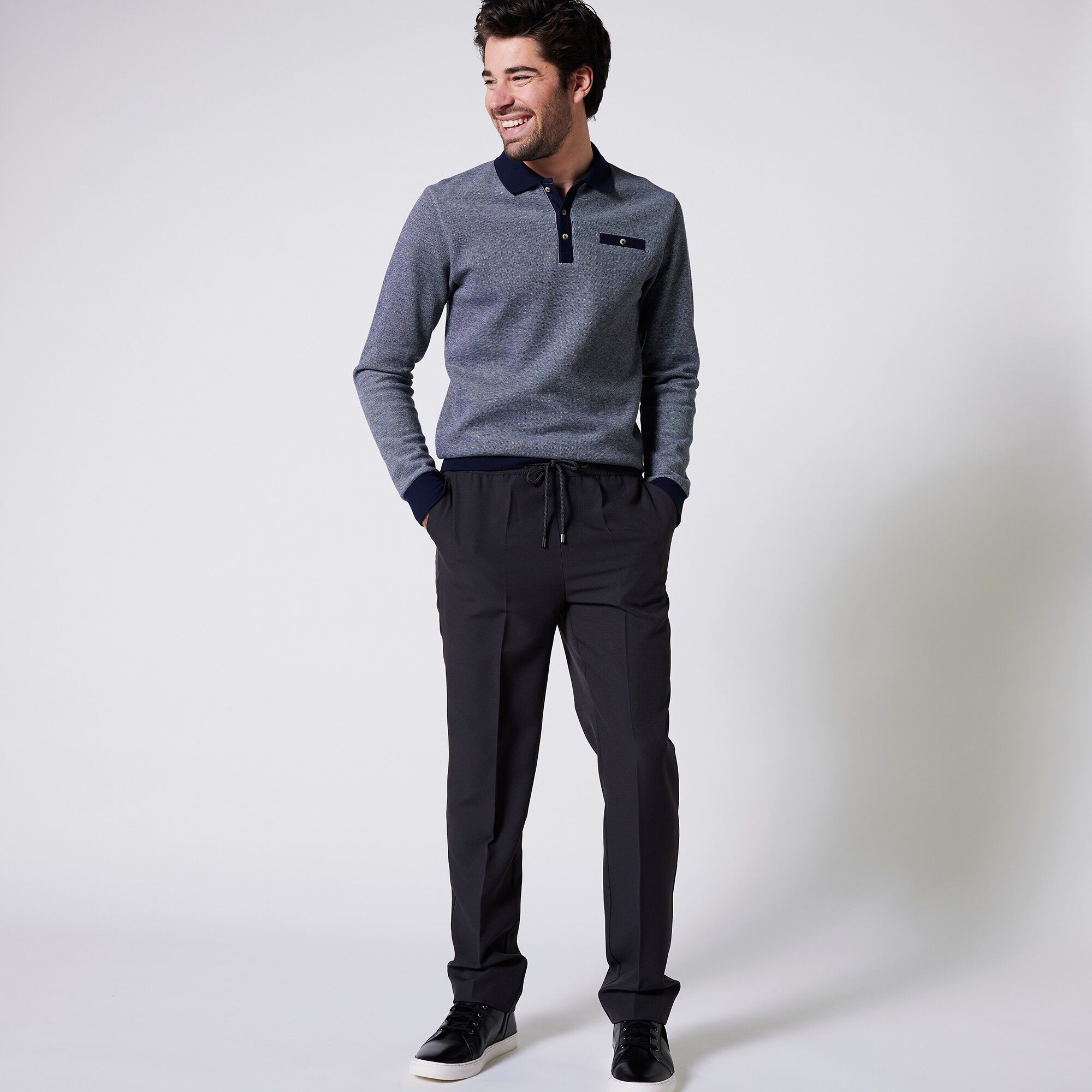Pantalon confort taille élastiquée