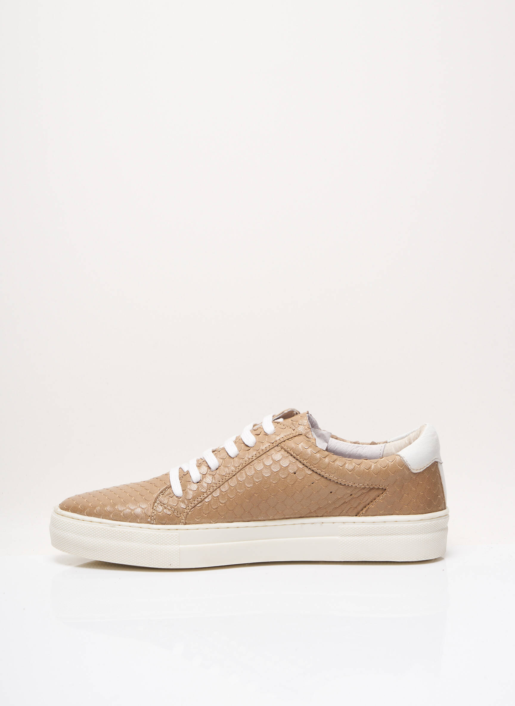 Kickers Baskets Femme couleur beige