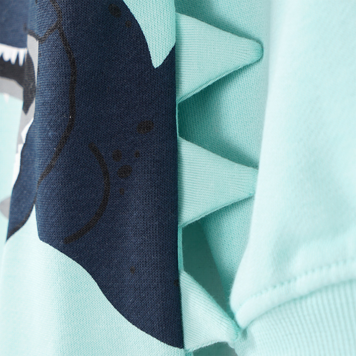 Jungen Sweatshirt mit Dino-Prints