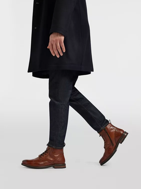 DANIEL HECHTER Leder Schnürboots