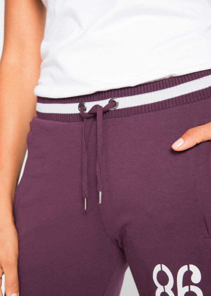 Sweathose mit verschließbaren Taschen