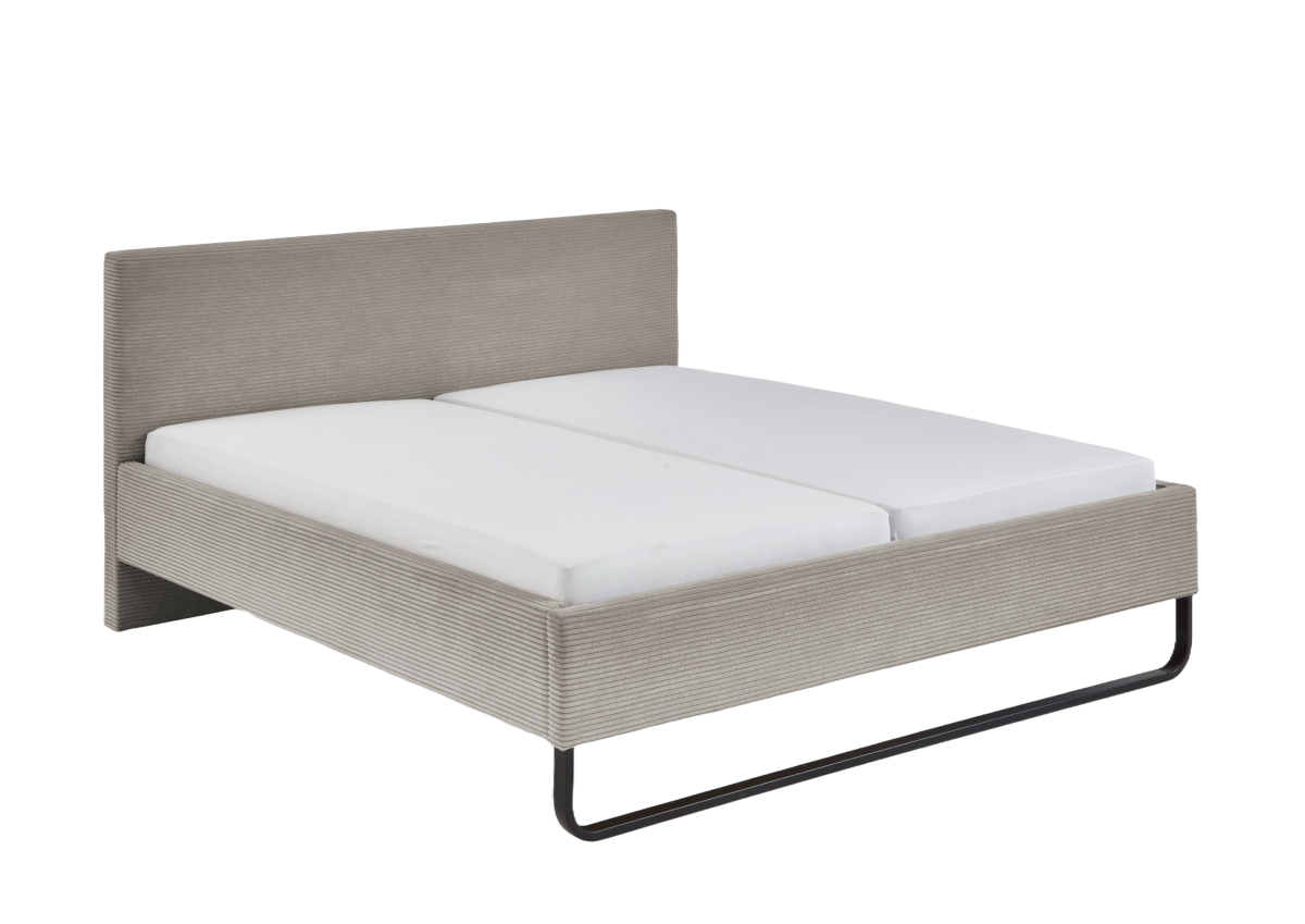 Polsterbett Swing Poso taupe 180 x 200 cm