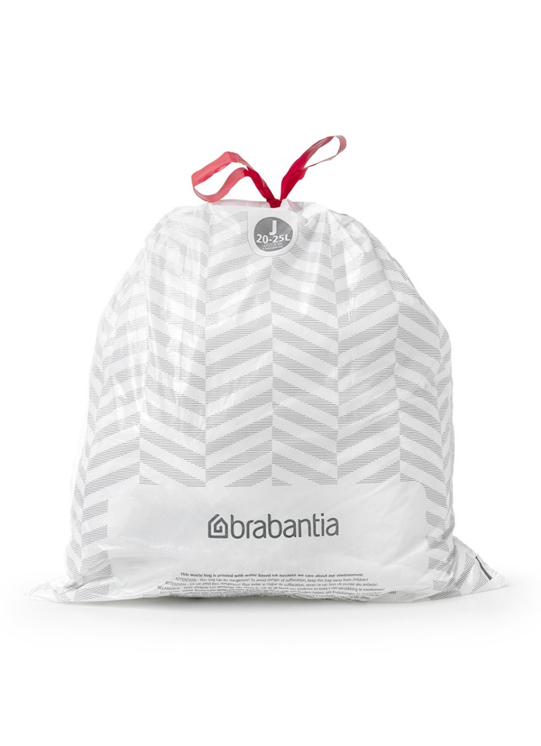 Sacchi per rifiuti Brabantia PerfectFit Extra Strong J da 20-25 litri, confezione da 40