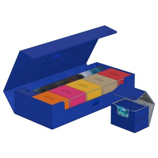 Ultimate Guard Superhive 550+ XenoSkin Monocolor Blau