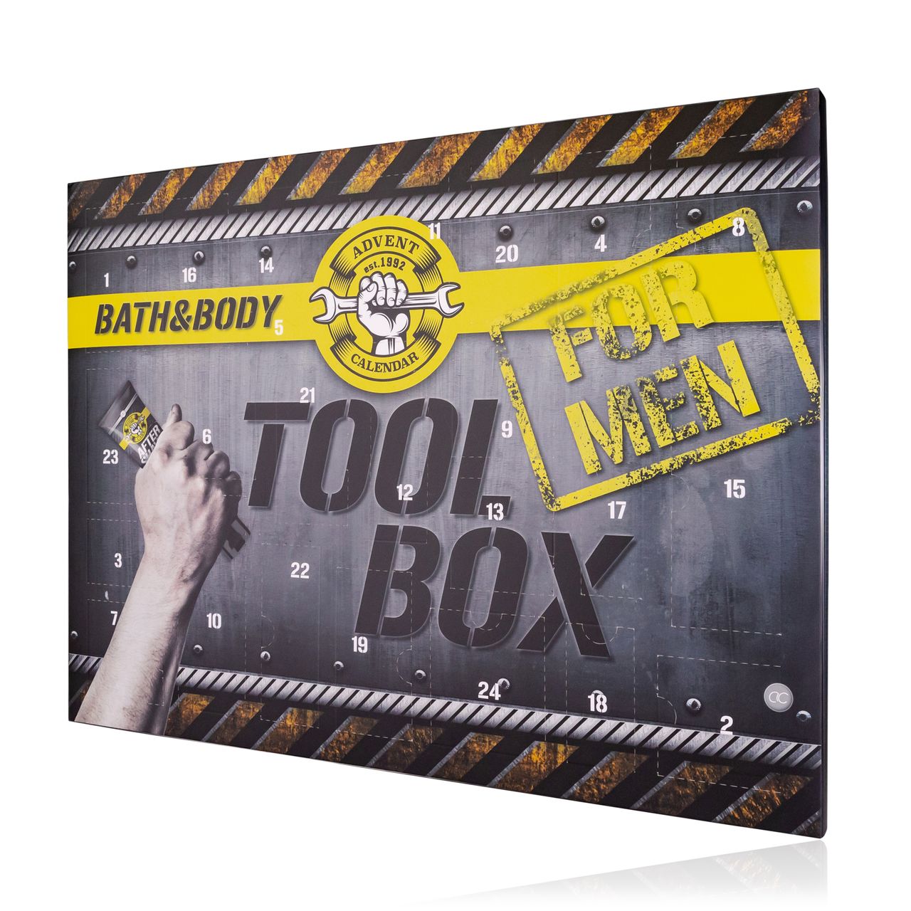 accentra Adventskalender BATH & BODY TOOLS in rechteckiger Box