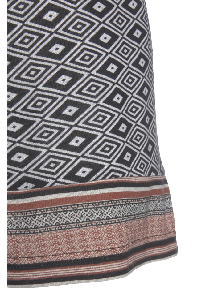 VIVANCE DREAMS Schlafshorts in braun gemustert günstig kaufen