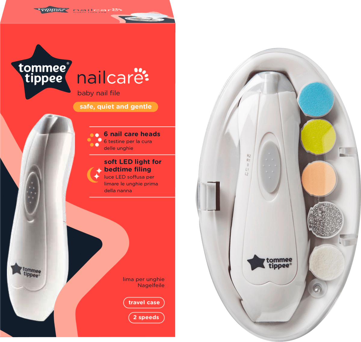 Elektrischer Baby-Nagelfeilen-Trimmer, 1 St