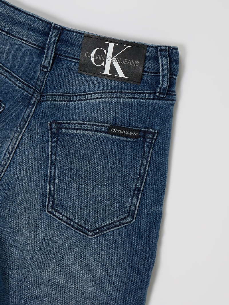 Barrel Leg Jeans mit Stretch-Anteil in jeans