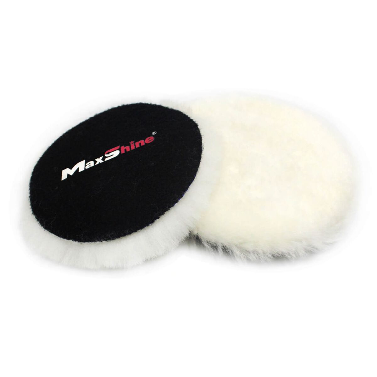 MaxShine Cutting Premium Woll-Polierpad 150mm schwarz