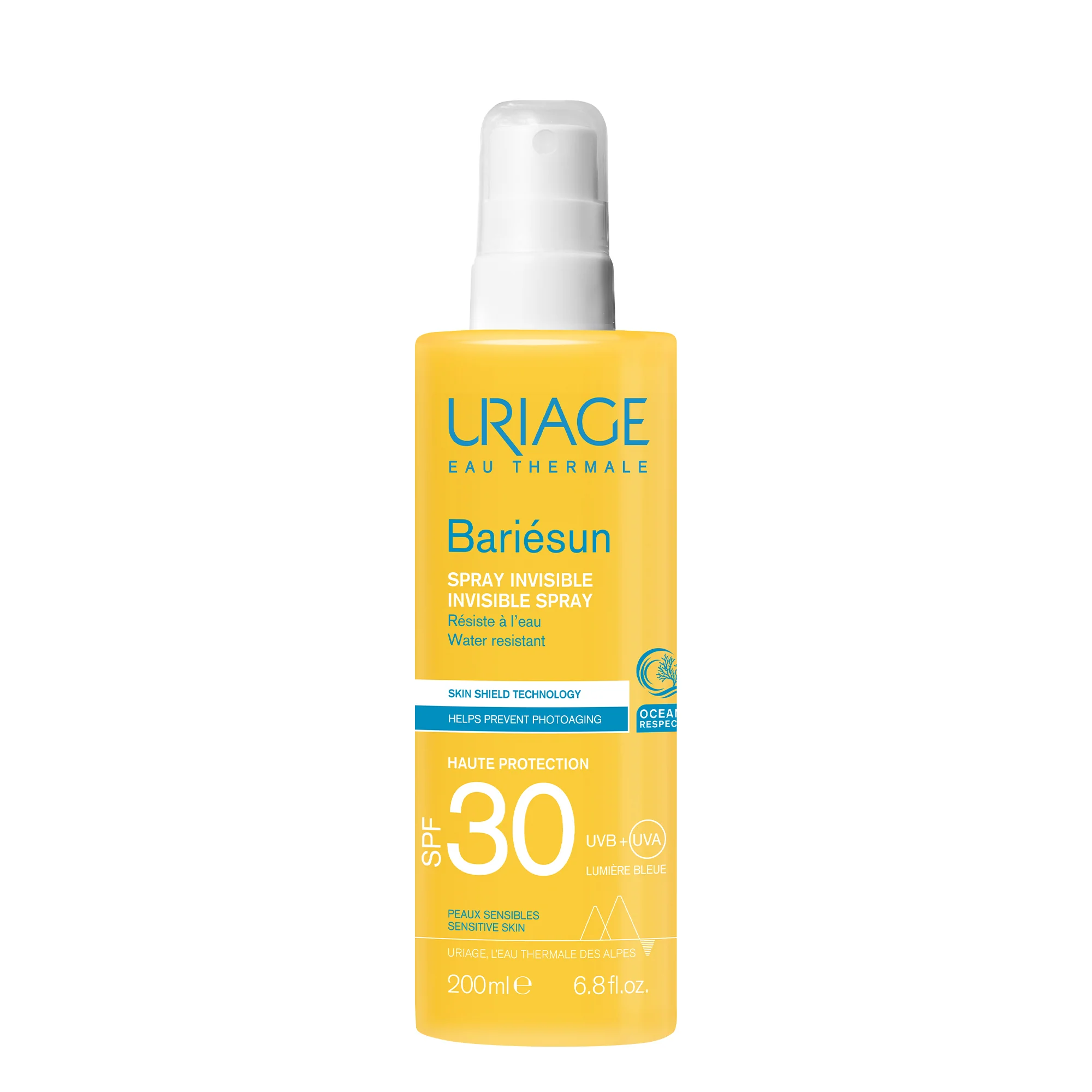 BARIESUN Spray Invisible SPF30 - Spray solar corporal de alta protección.