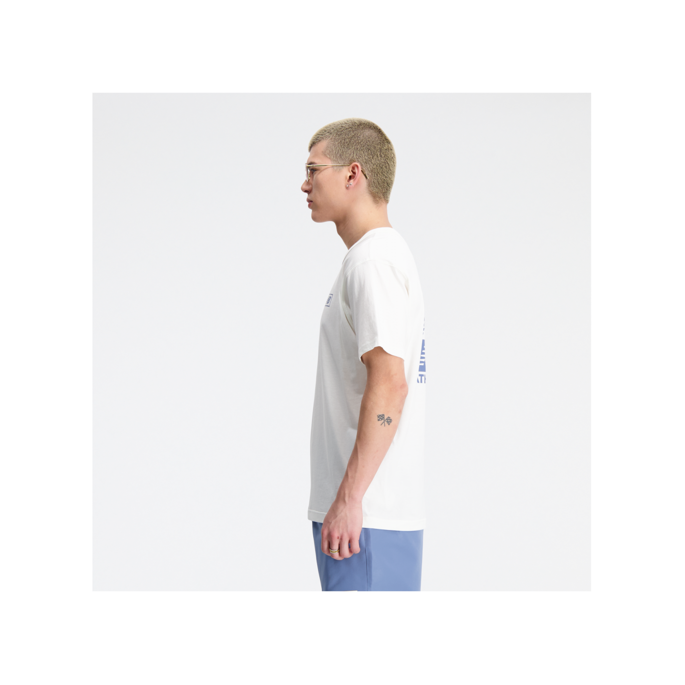 New Balance Essentials Graphic T-Shirt Schwarz